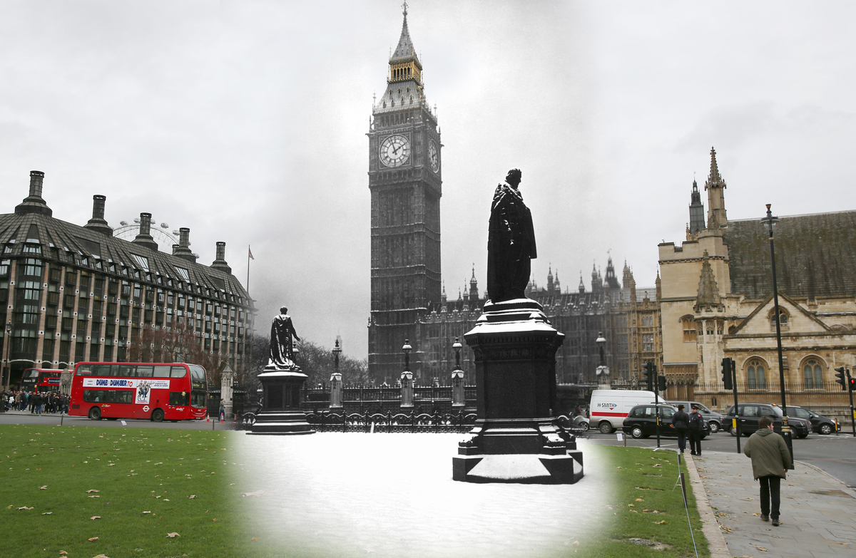 Парламентская площадь в Лондоне