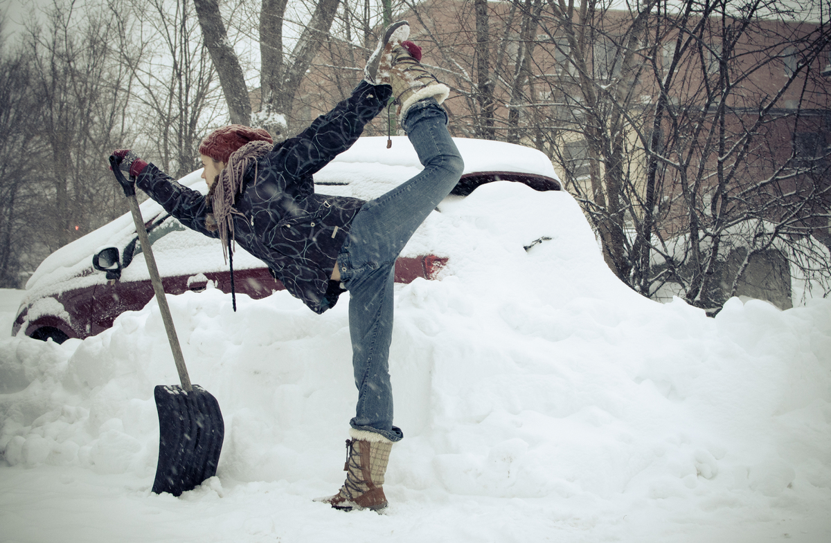 Yoga In The Snow Proves It's Never 'Too Cold' To Get Moving | HuffPost