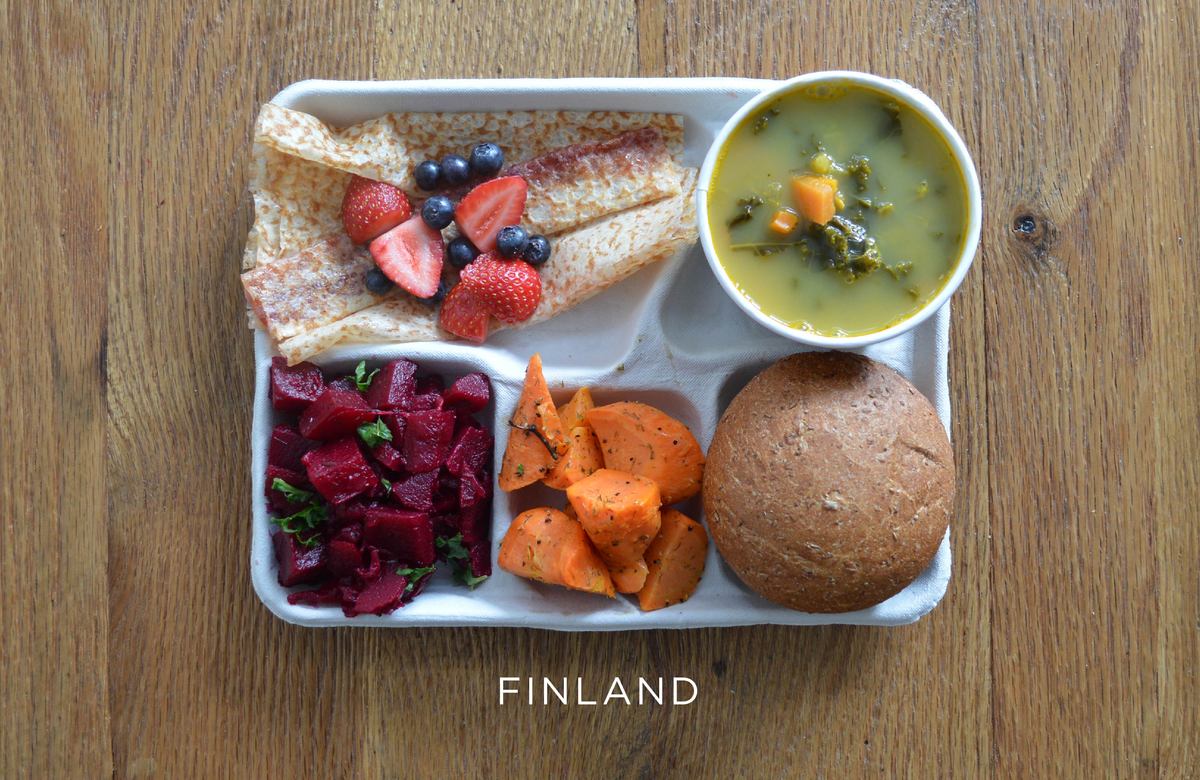 What Kids Eat for School Lunch Around the World