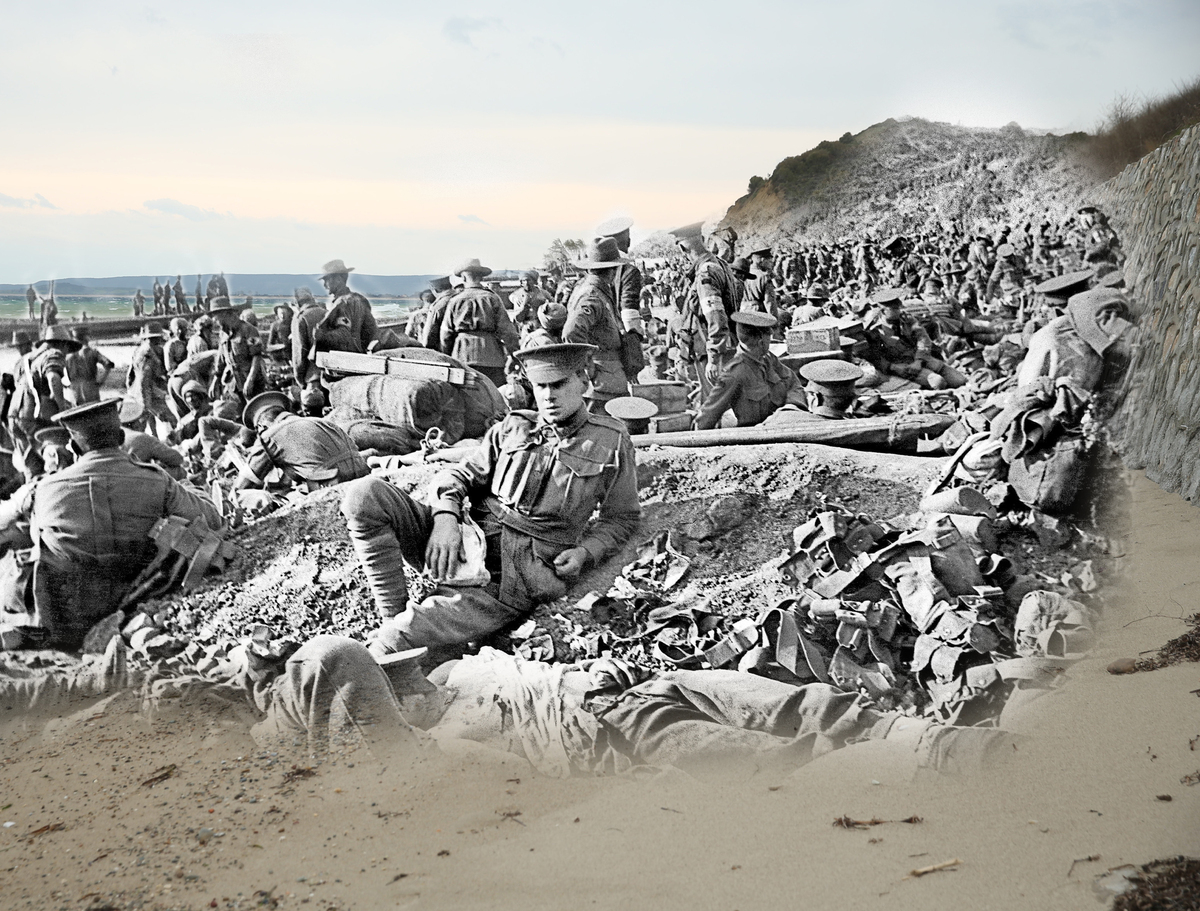 Gallipoli Campaign Pictures Show The First World War Battlefield Then ...