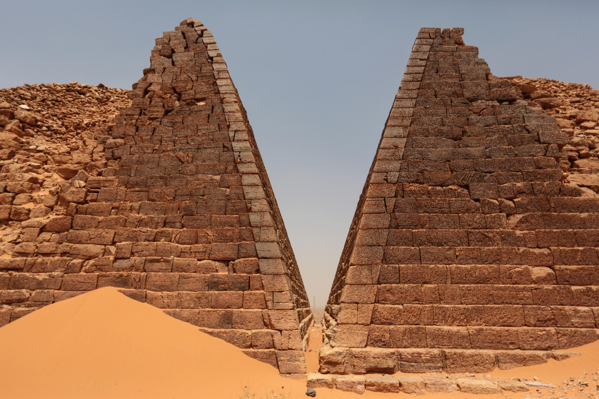 Οι άγνωστες πυραμίδες της πόλης Μερόε του Σουδάν  