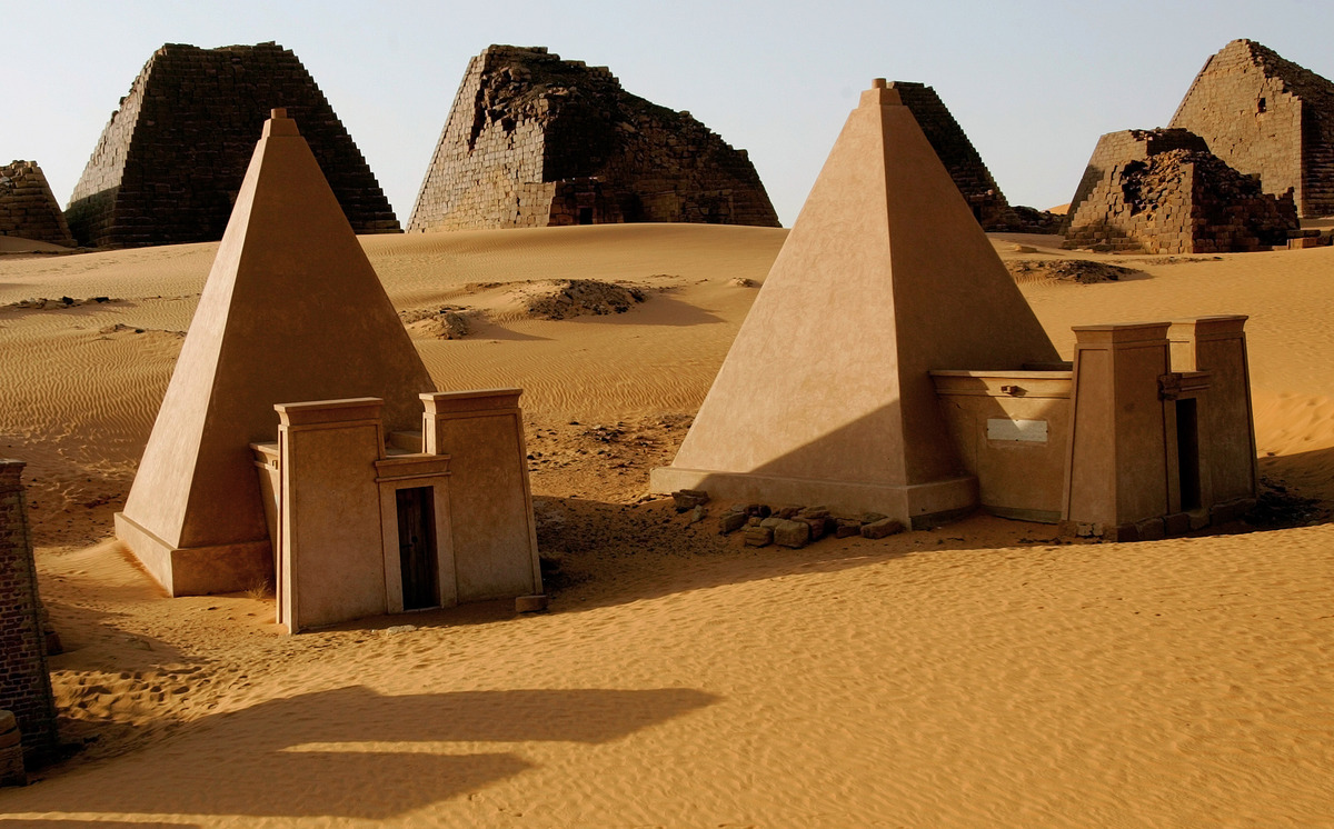 Οι άγνωστες πυραμίδες της πόλης Μερόε του Σουδάν  