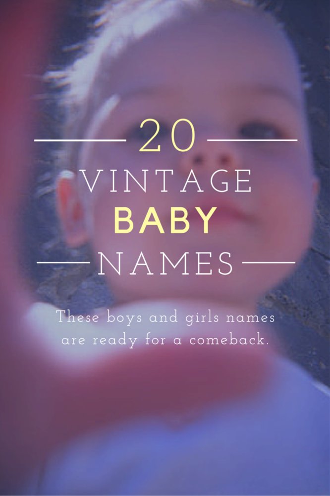 Baby Names 2015: 20 Vintage Baby Names Ready For A Comeback | HuffPost UK