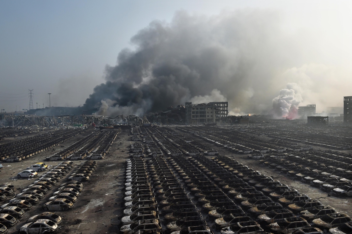 Watch Tianjin Explosion In China As Viewed From Space | HuffPost UK