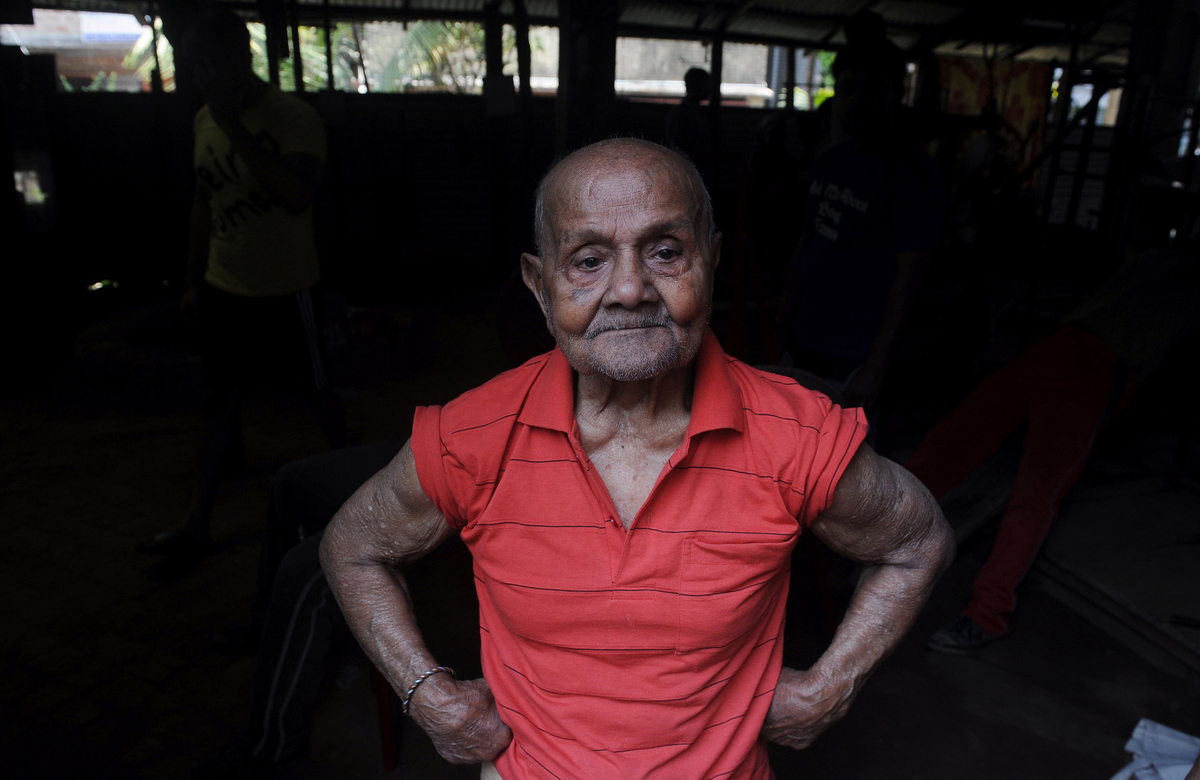 Old indian bodybuilders
