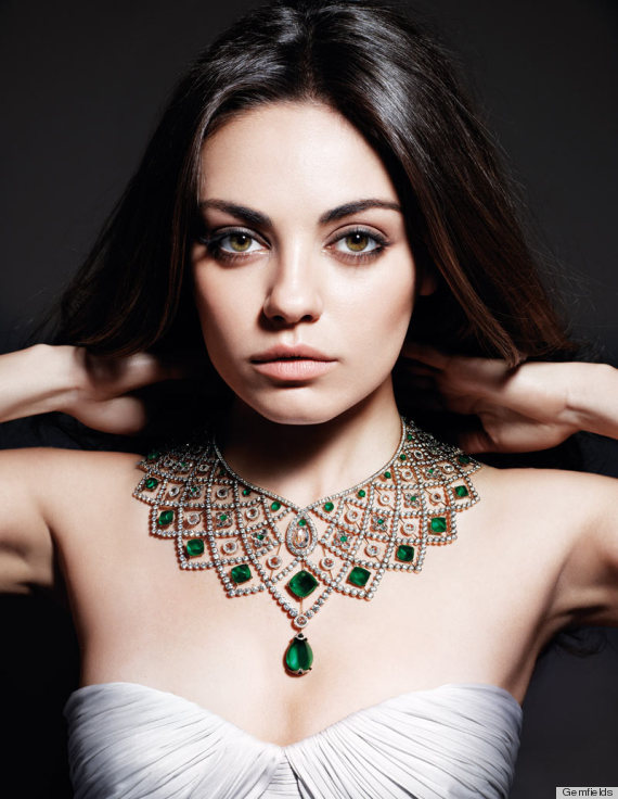 Mila Kunis Signs With Gemfields For Shiny New Ads (PHOTOS) | HuffPost