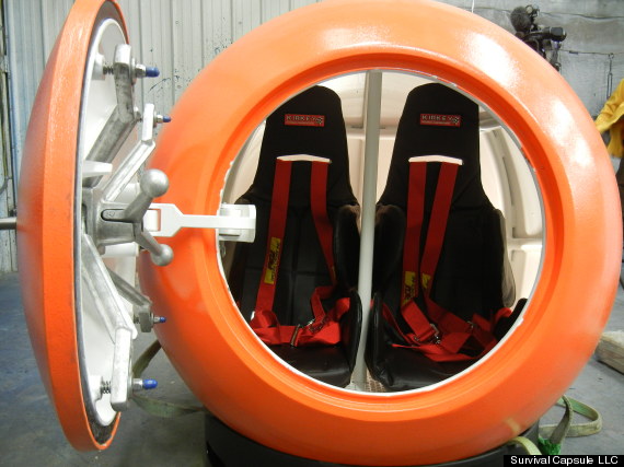 tsunami survival capsule