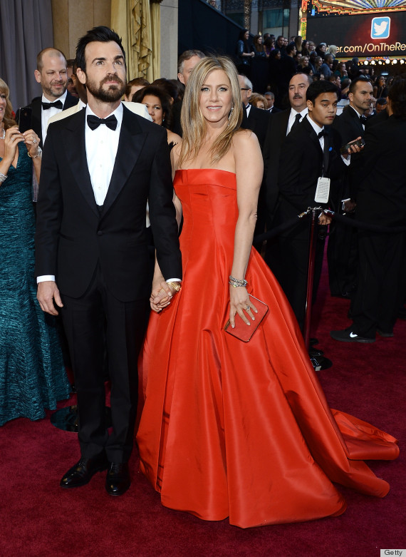 jennifer aniston oscar dress 2013