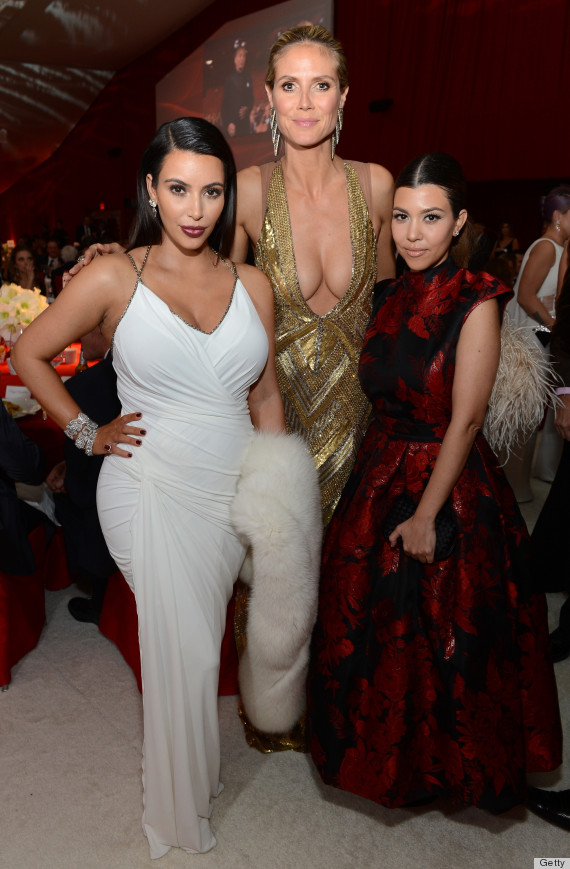 kim kardashian elton johns oscars party