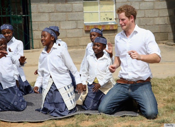 prince harry lesotho