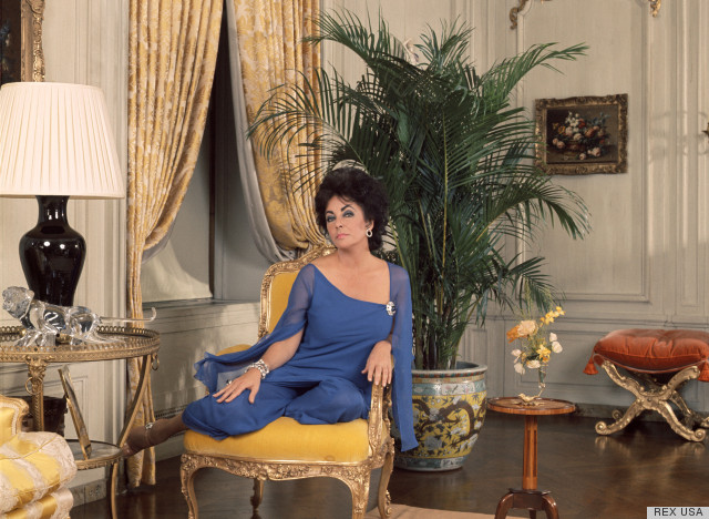 elizabeth taylor living room