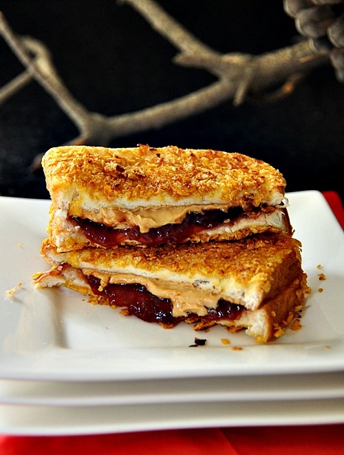 grilled peanut butter and jelly