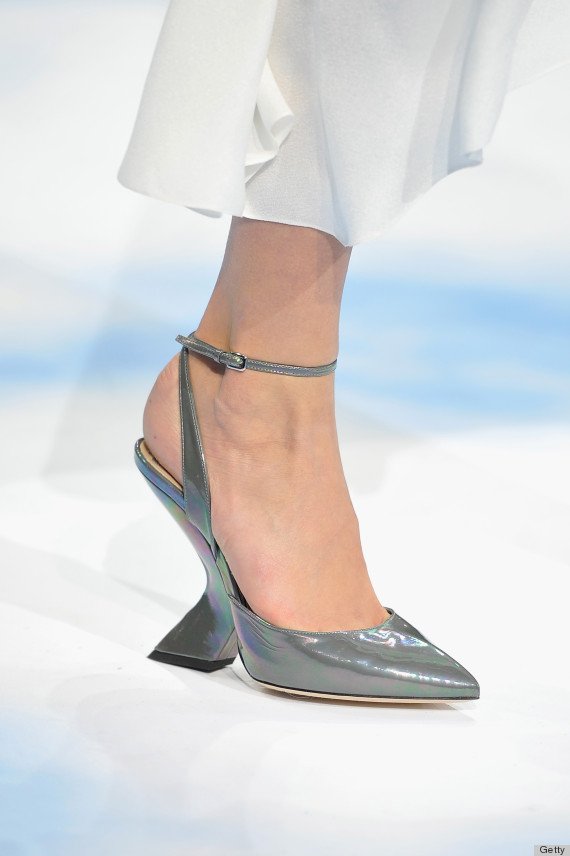 raf simons dior heels