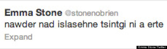 emma stone tweets