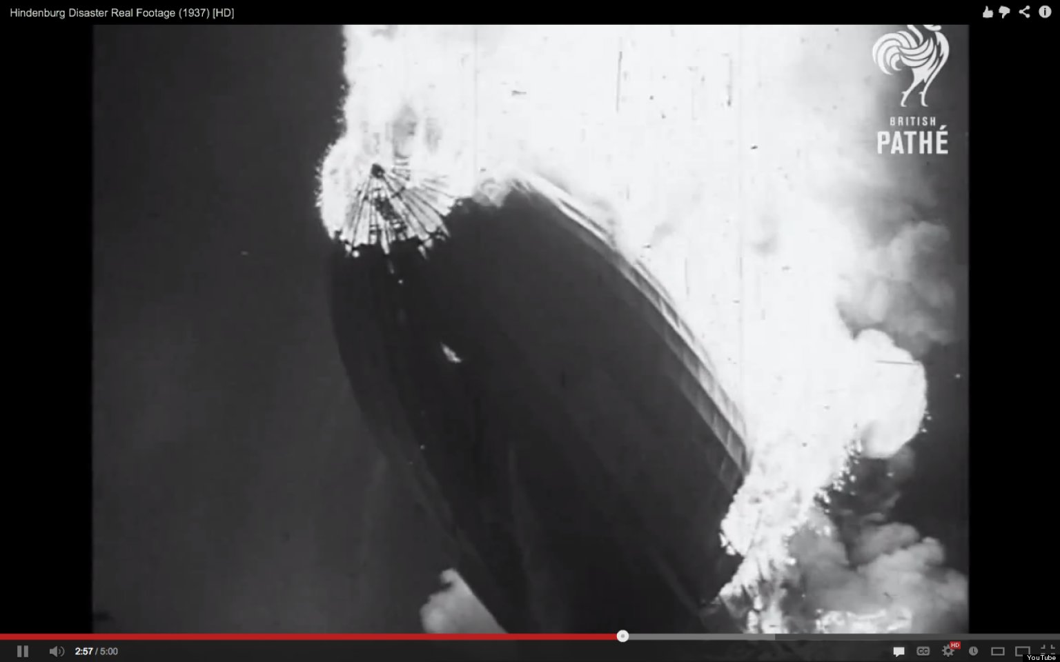 Hindenburg Mystery Solved? Hydrogen Airship Destroyed By Static ...