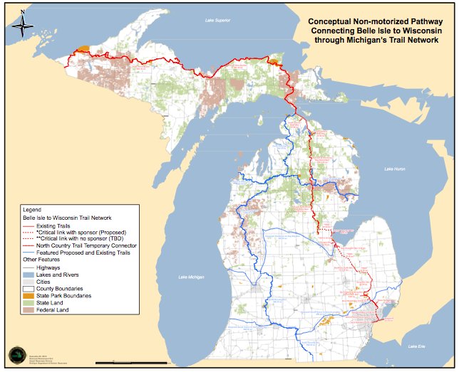 michigan wisconsin trail