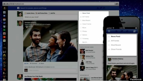 new facebook news feed