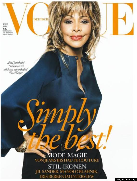 tina turner vogue cover