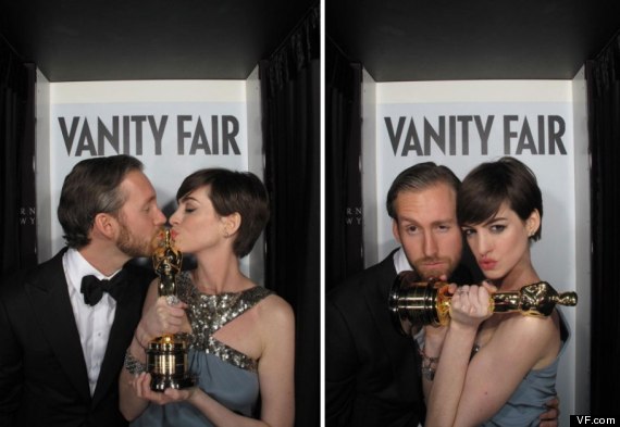 vanity fair oscar photo booth