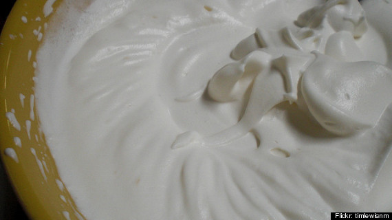 underwhipped cream