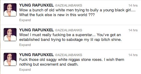 azealia banks stone roses