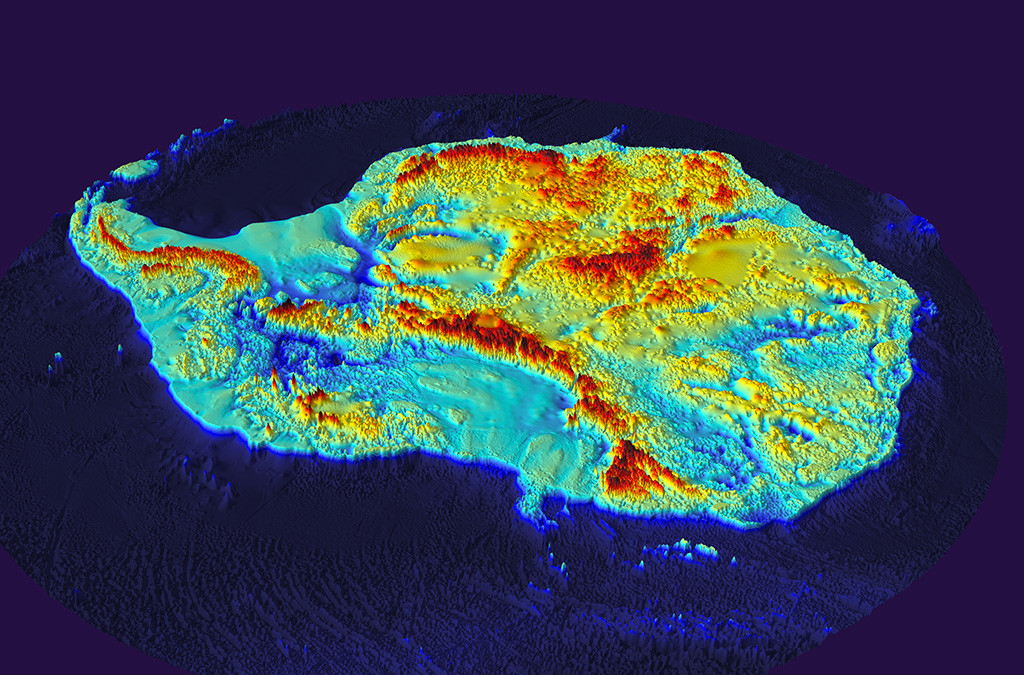 antarctica without ice