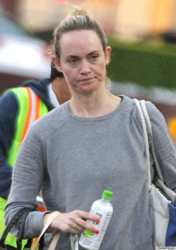 amber valletta without makeup
