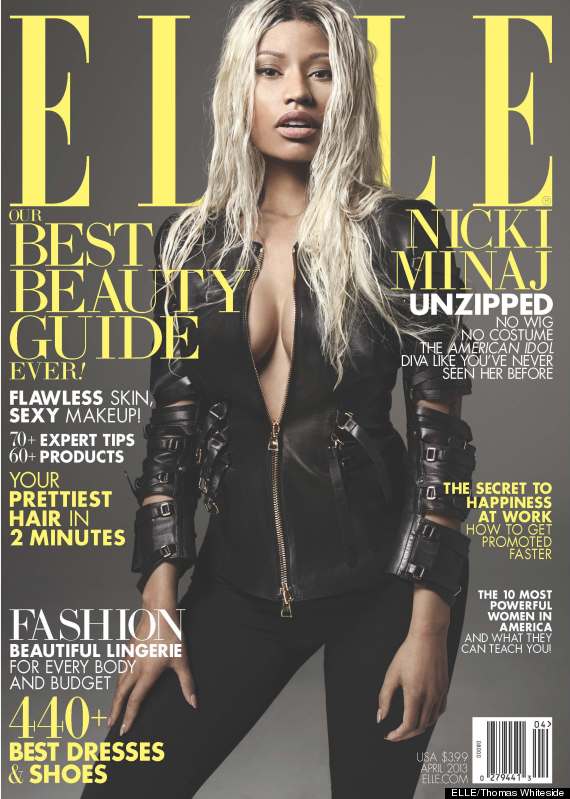 nicki minaj elle cover