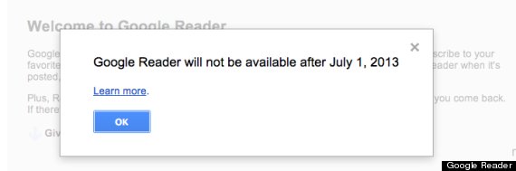 google reader death