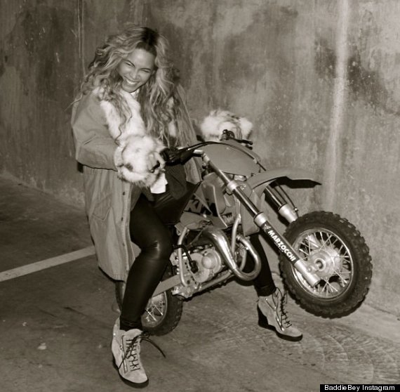 Beyonce Instagram Photos Continue To Amuse Us, Singer Pops A Wheelie On ...