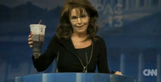 sarah palin big gulp