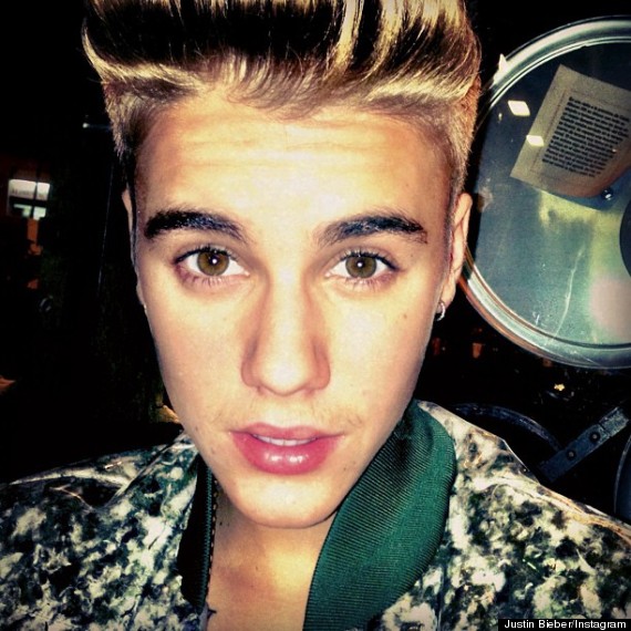 justin bieber mustache