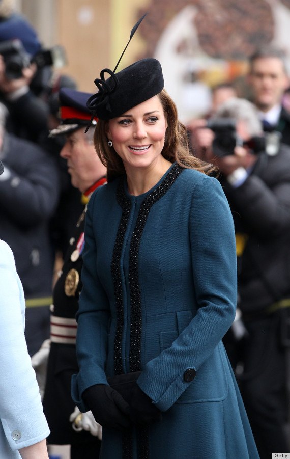 kate middleton rides the tube