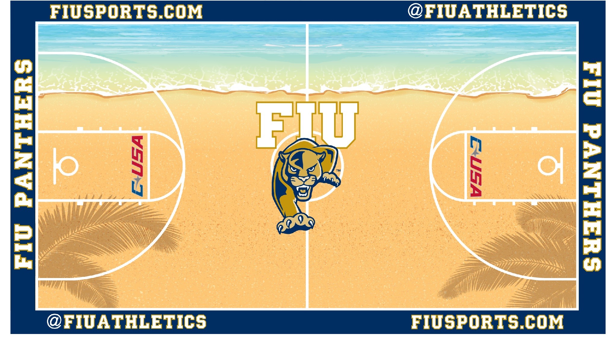 FIU s Beach Basketball Court Will Be College Hoops Must Sea (PHOTO