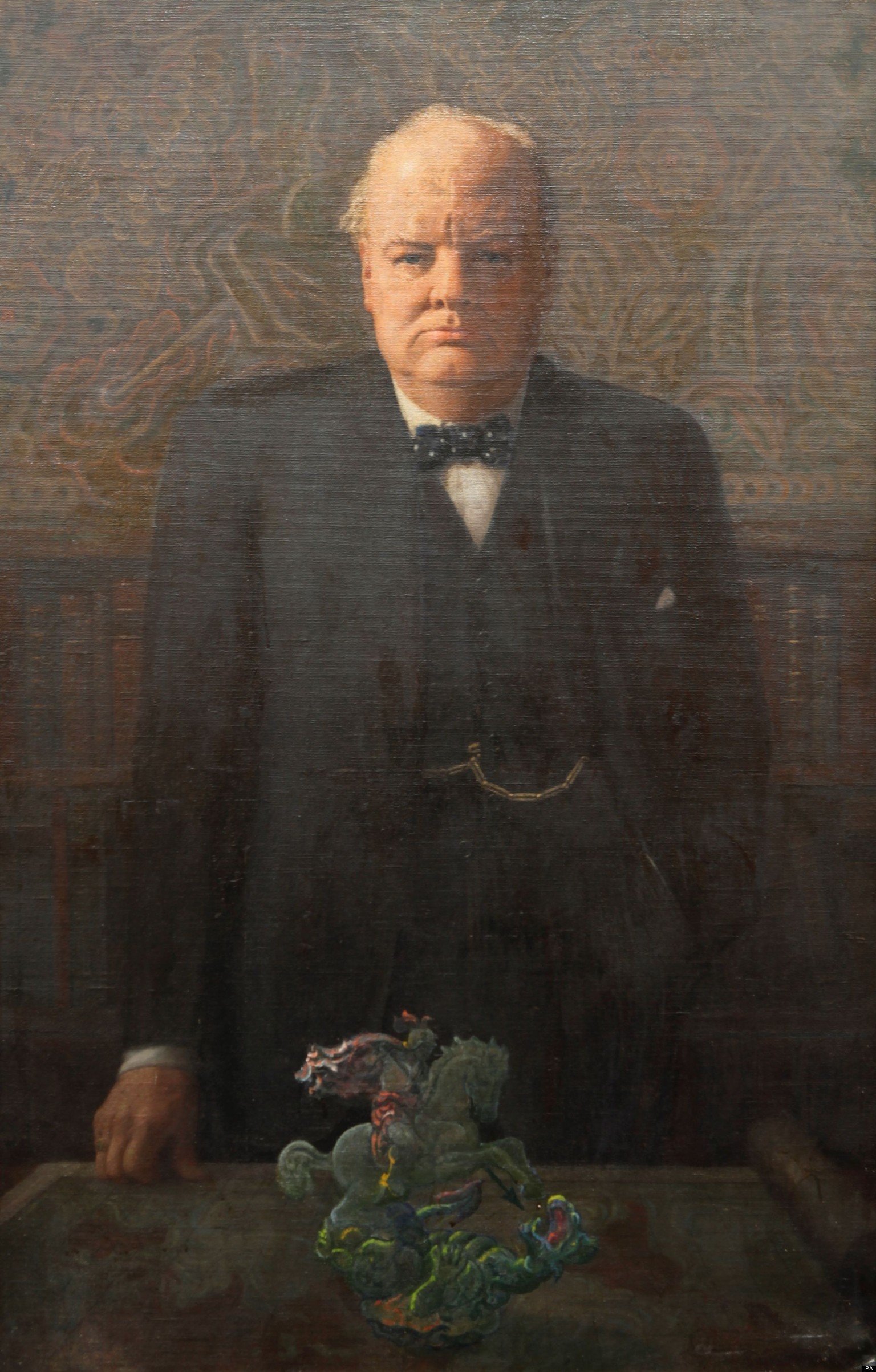 Winston Churchill Portrait From 1946 To Be Sold