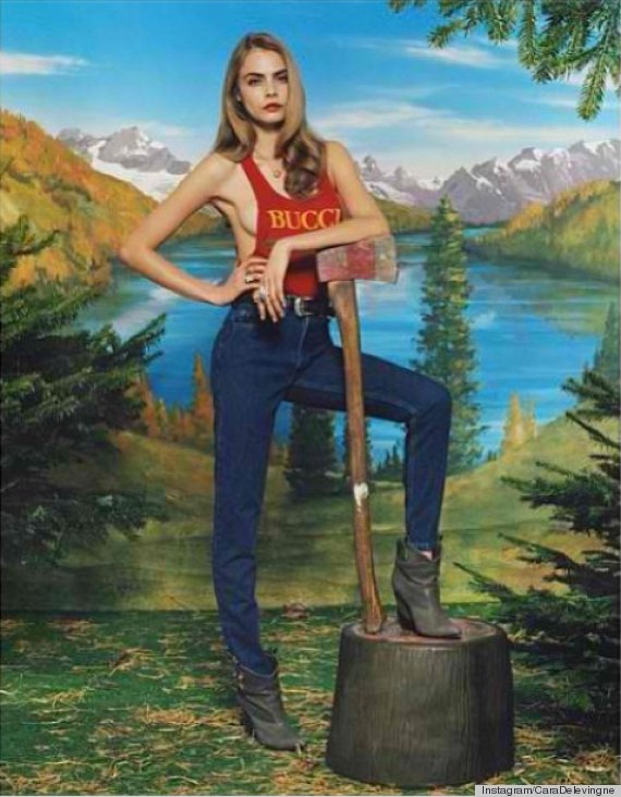 cara delevingne lumberjack