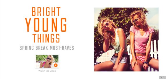 victorias secret bright young things