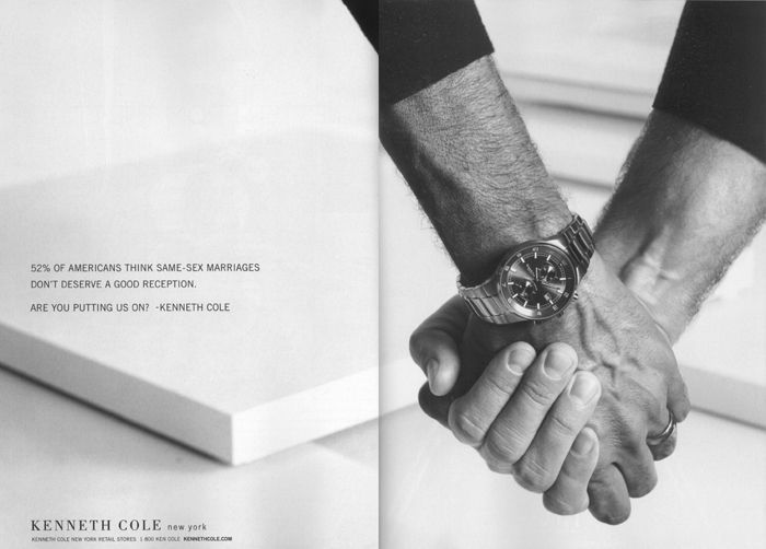 kenneth cole gay marriage