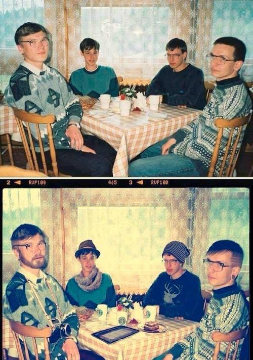 Nerds vs. Hipsters: Reddit Photo Explains It All