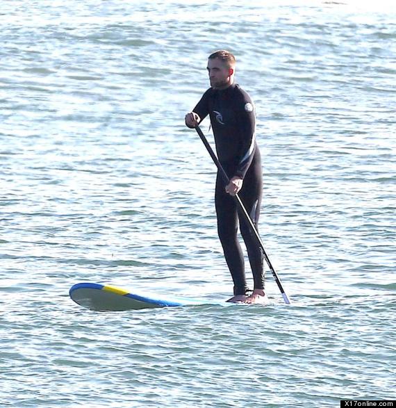 robert pattinson wetsuit