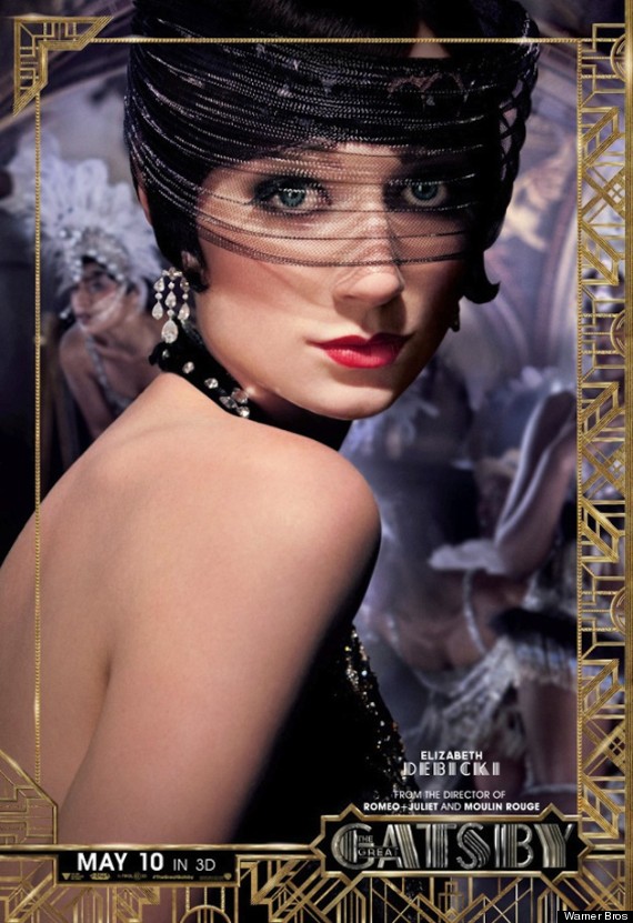 great gatsby character posters