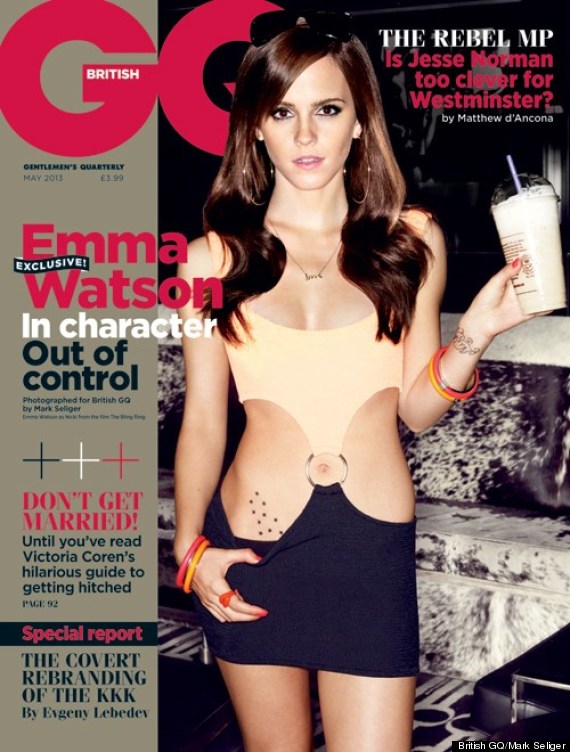 Emma Watson British Gq Cover Is Actress Sexiest Yet Photo Huffpost Entertainment