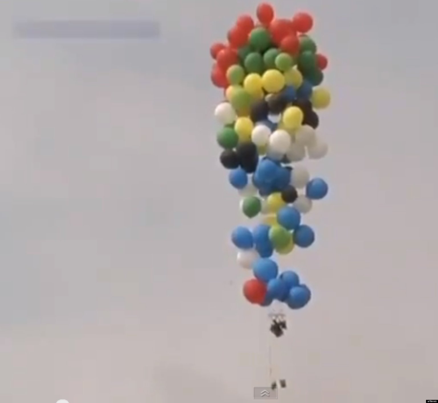 Matt Silver-Vallance Floats From Helium Balloons From Robben Island To ...