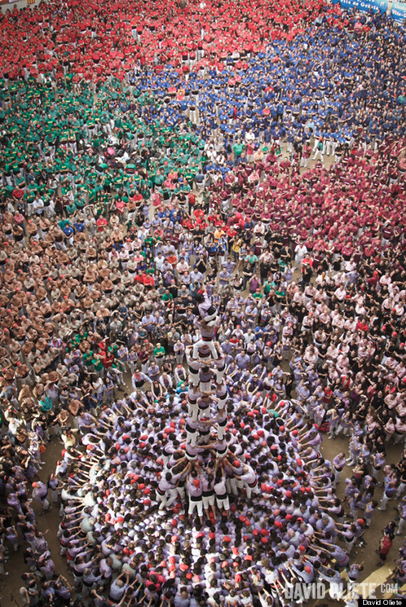 human tower competition