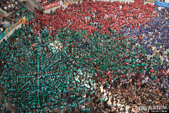 human tower competition