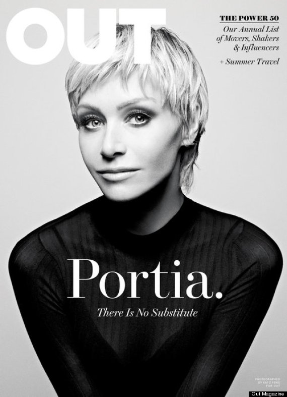 portia de rossi out magazine