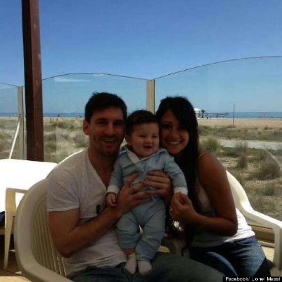 Lionel Messi Shares Picture Of Baby Boy Thiago At The Beach (PHOTO ...