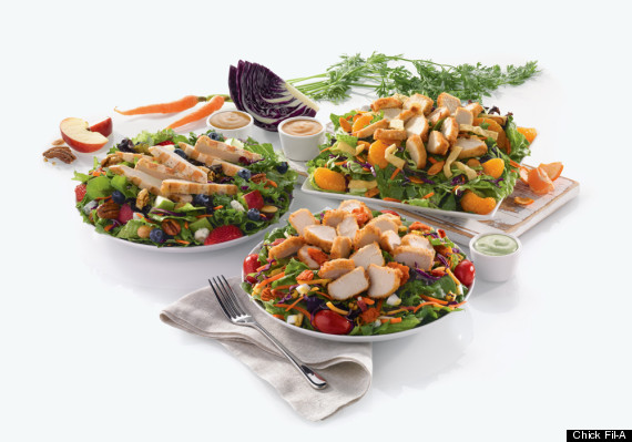 chick fil a salads