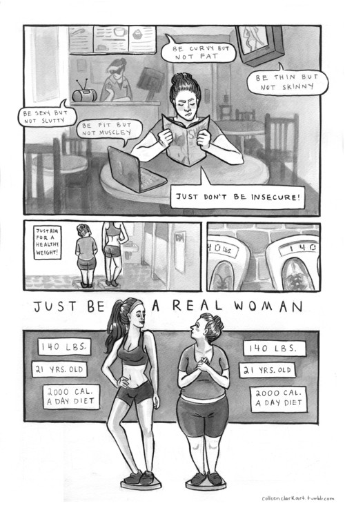 colleen clark body image comic