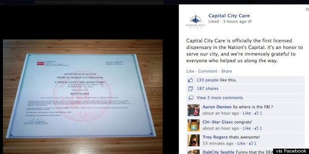 capital city care dispensary license